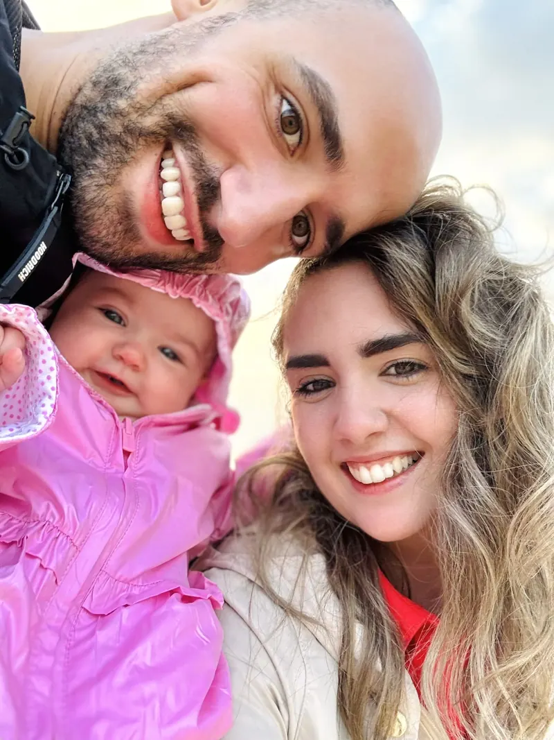 Os três juntos numa selfie